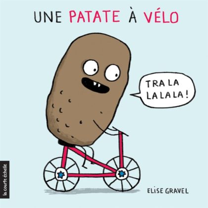 Une patate à vélo