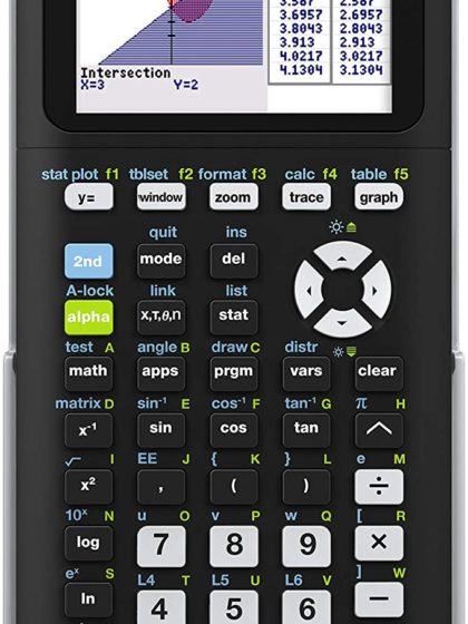 Texas Instruments - Calculatrice graphique TI-84 Plus CE