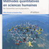 1S15 - Math 337, Méthodes quantitatives en sciences humaines, 4e édition