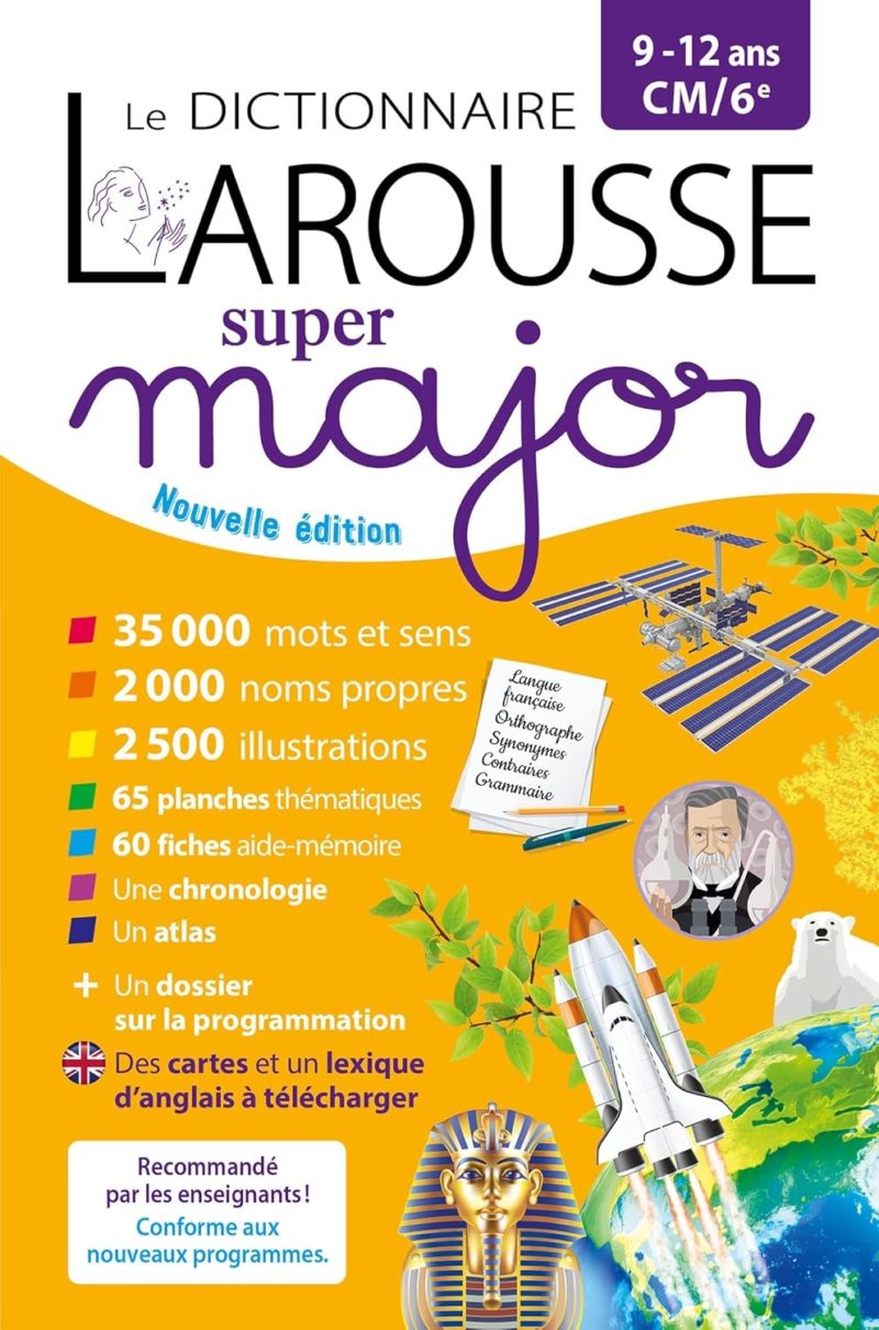 Larousse dictionnaire Super major 9/12 ans