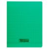 Cahier Calligraphe polypro 17x22 cm seyes 3mm, 32 pages - Vert  (18013C)