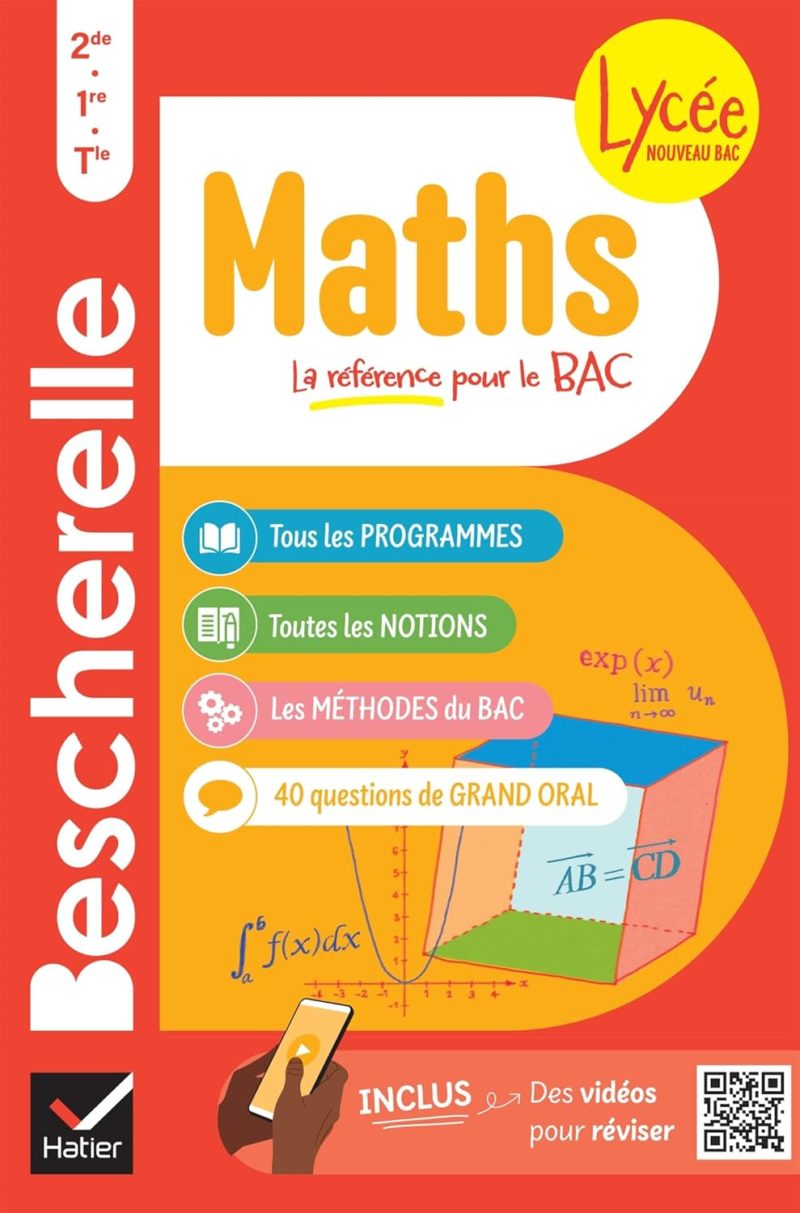 Bescherelle: Maths 2de, 1re, Tle - Nouveau bac