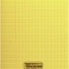 Cahier 24x32cm - 48 pages - Séyès - couverture polypro - Jaune (18174C)