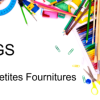 Ensemble de petites fournitures scolaires GS