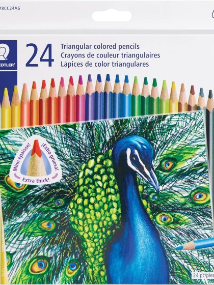 Boîte de 24 crayons de couleur  Staedtler (1278C24A6)