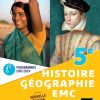Histoire-géographie-emc 5e - ed. 2024 - livre élève