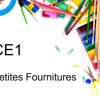 Ensemble de petites fournitures scolaires CE1