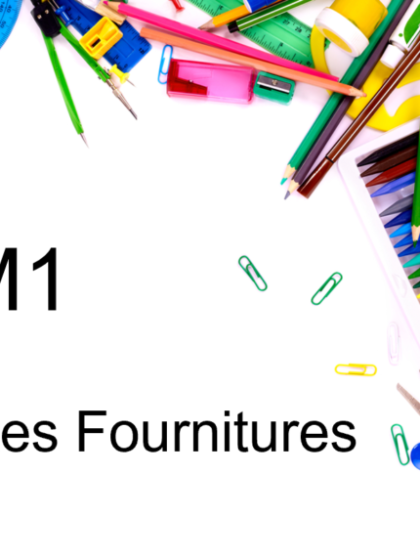 Ensemble de petites fournitures CM1