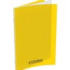 CONQUERANT - Cahier seyès, couverture polypropylène 240x320, 96 pages - Jaune